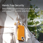 alto Crossbody Phone Lanyard: detachable patch, nylon strap - Image 2