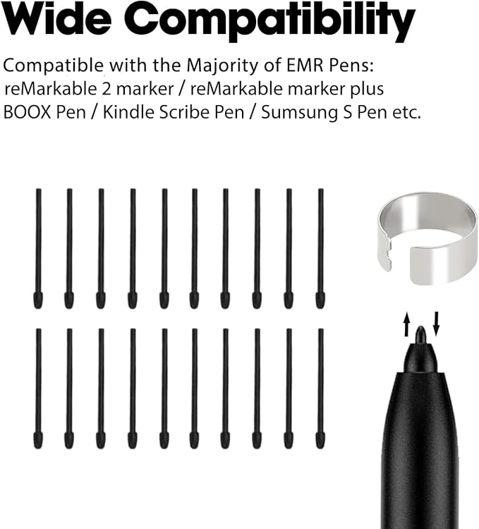 20 Pcs Pen Tips for Remarkable 2 Pen, Stylus Pen Tips Replacement for - Image 4