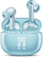 Wireless Earbuds, Deep Bass Stereo Sound, 40 Hours Playtime, Lightweight in-Ear by JGUG