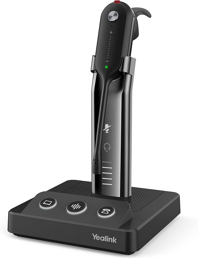 Yealink DECT Wireless Headset WH63, Mono Single Ear Office Headset by RedefineYourWorkplace