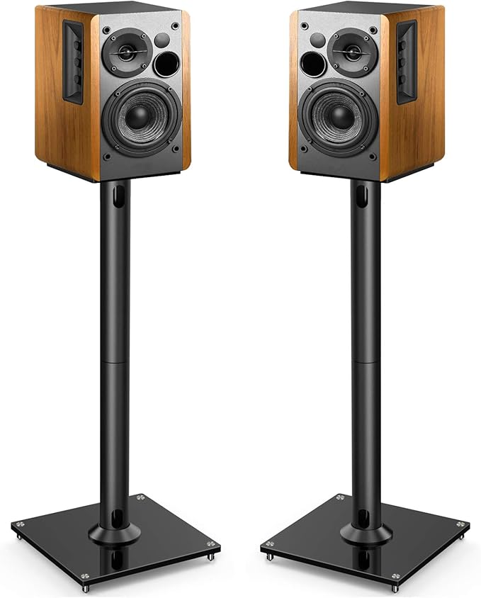 PERLESMITH Universal Floor Speaker Stands 26 Inch by PERLESMITH