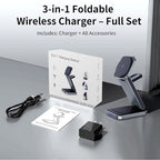 3 in 1 Magnetic Wireless Charger Station - Image 9