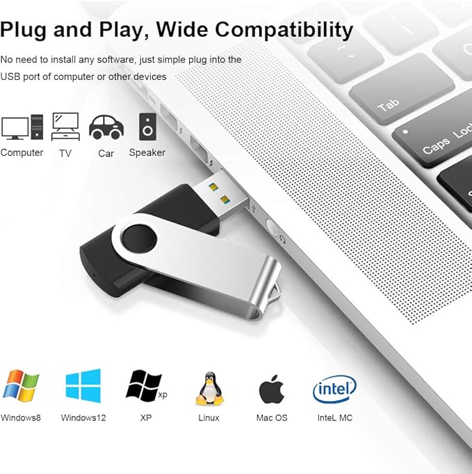 KEXIN 64GB USB Flash Drives 10 Pack - Image 2