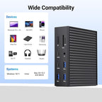 ACASIS USB C Docking Station Dual Monitor, 16-in-1 Laptpop Docking Station - Image 9