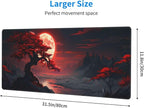 Extended Gaming Mouse Pad, Large Desk Mat XL Anime Mouse Pad Waterproof - Image 2