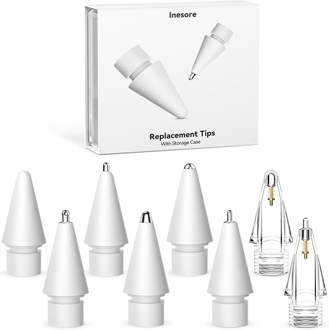 Inesore 8 Styles Replacement Tips by Inesore