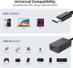 USB C to USB 3.0 Adapter, USB C Male to USB Female OTG Cable Thunderbolt3 to - Image 7