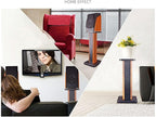 Speaker Stands Wood Grain Universal Floor Speaker Stands 24 Inch Floor Stand - Image 7