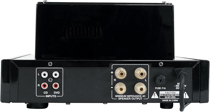 Rockville BluTube 70W Tube Amplifier Stereo Receiver, Compact Design, Warm Sound - Image 8