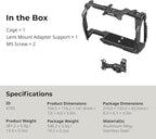 SmallRig Cage for Blackmagic Design Cinema 6K, Only for BMCC 6K, Full/Half Cage - Image 8