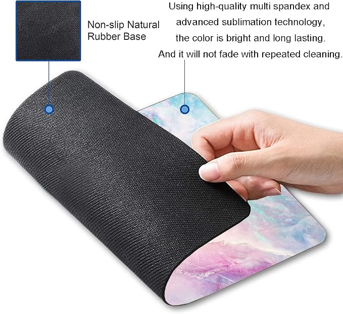Mouse Pad, Premium-Textured Mouse Mat, Non-Slip Rubber Base Mousepad - Image 2