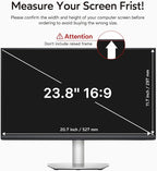 BERSEM 23.8 inch Removable Computer Privacy Screen Filter - Image 6