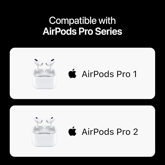 Premium Multi-Flange Eartips for AirPods Pro 1&2 – Always Fits, Never Slips - Image 5