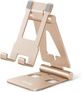 Cell Phone Stand for Desk, Adjustable Desktop Phone Holder Stand, Foldable by Aoviho