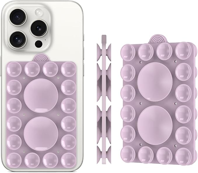 Silicone Suction Phone Holder Mount, Silicon Adhesive Phone Accessory - Image 2