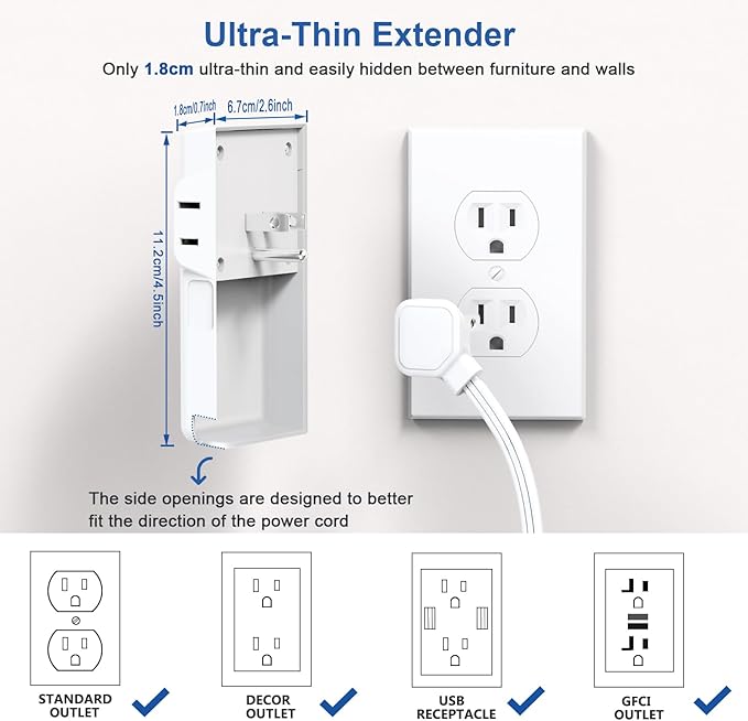 Power Strip Surge Protector - Image 7
