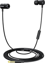 EP-06 Wired Earbuds in-Ear Earphones, Build-in Microphone Noise Isolating by MORMOQUE