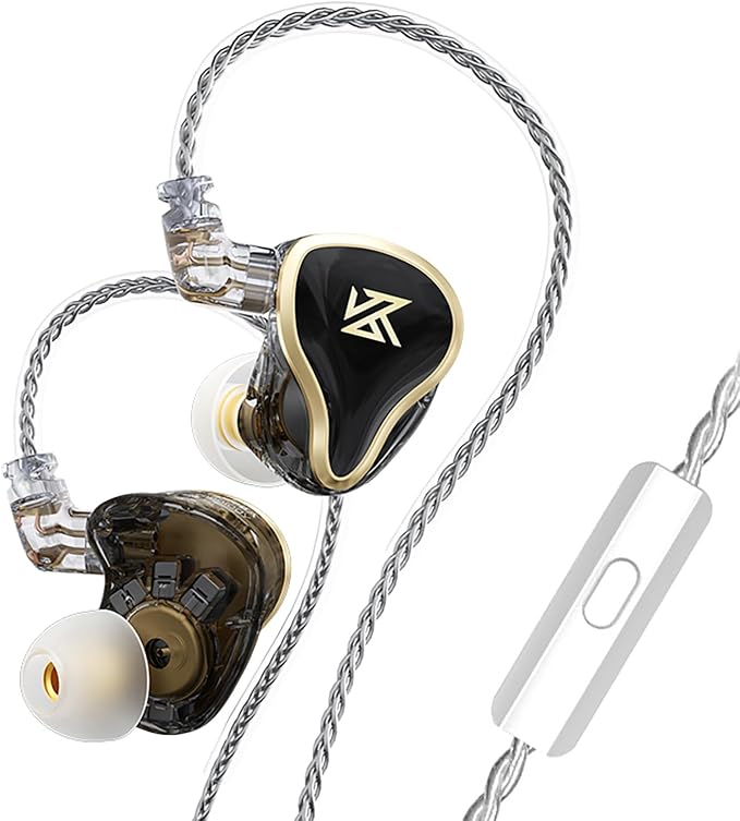 CCA KZ ZAS in Ear Monitor Headphones 16 Units 7BA 1DD Hybrid Drivers HiFi IEM by CCA