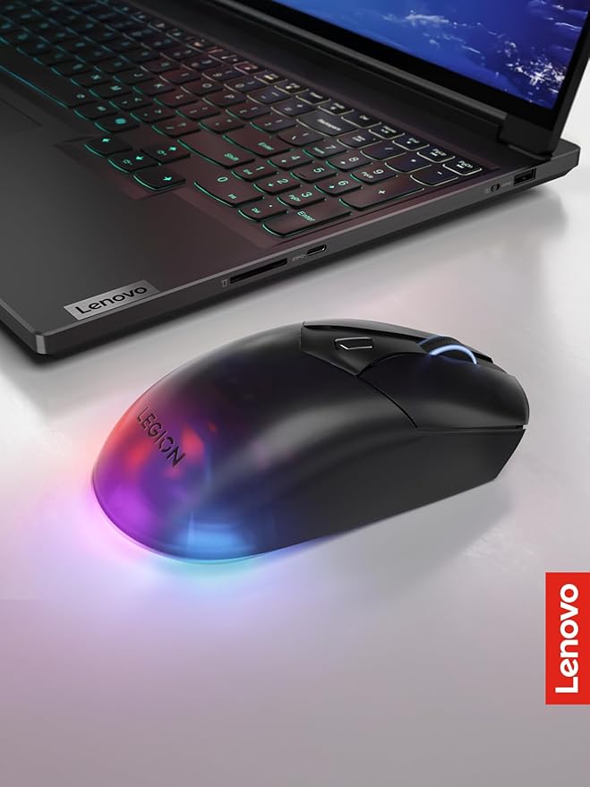 Lenovo Legion M410 Wireless RGB Gaming Mouse – 6 Button Palm Grip Mouse - Image 6