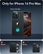 ESR 3 Pack for iPhone 16 Pro Max Privacy Screen Protector, Anti-spy - Image 9