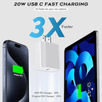 Fast USB C Charger Block, iPad 10th, iPad Air 5/4th, iPad Mini 6th, iPad Pro - Image 4
