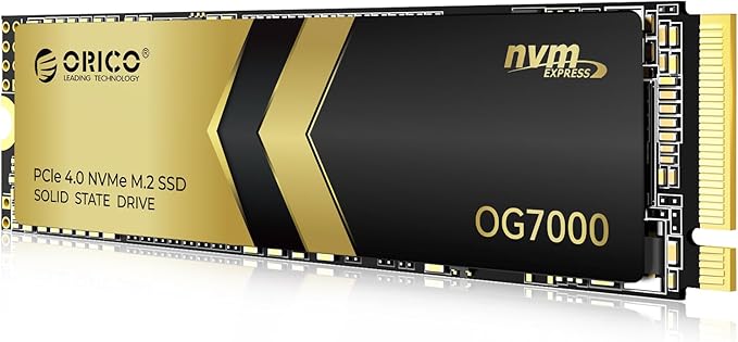 ORICO OG7000 1TB PCIe Gen4 NVMe SSD, 8-Channel Controller, Graphene Thermal by PioneerDataSolutionPowerYourFuture