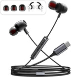 USB C Headphones for Samsung S26 S25 S24 S23 FE S22 S21 S20 A53 A54 Wired - Image 2