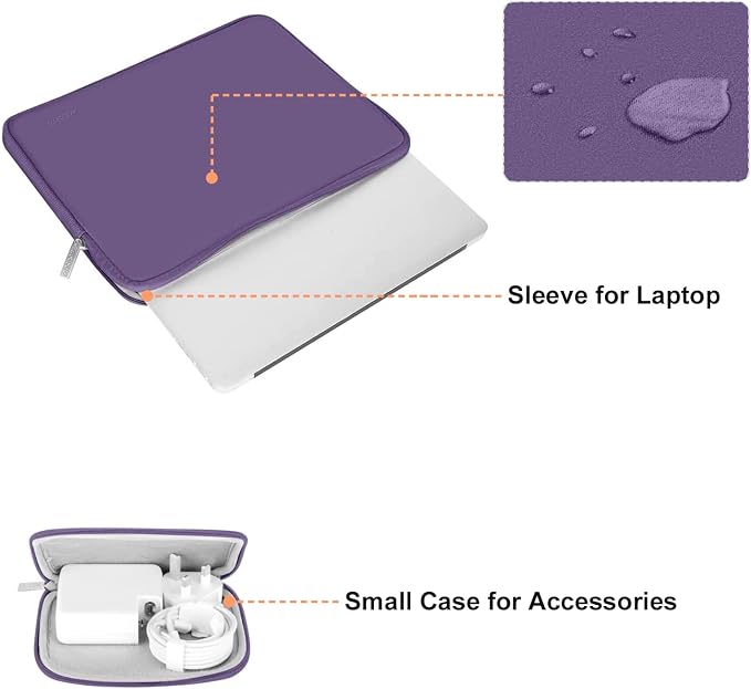 MOSISO Laptop Case 13.3 inch, 13-13.3 inch Laptop Sleeve Bag Compatible - Image 2