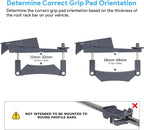 XLTTYWL Starlink Mini Mount, 0.47''-1.89'' Anti-Rust Mimi Starlinks Roof Rack - Image 4