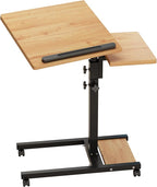 TigerDad Mobile Adjustable Height Laptop Stand PC Computer Portable Notebook - Image 4