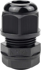XHF 50 Pcs 3/8" IP68 Strain Relief Nylon Cord Grip Waterproof NPT Cable Glands by XHF