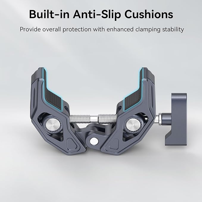 SMALLRIG Clamp, Camera Mount Clamp, Crab-Shaped Super Clamp - Image 5