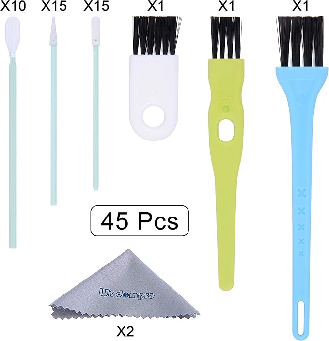 45 Pcs Cell Phone Cleaning Kit, Wisdompro USB Charging Port Cleaner and - Image 2