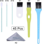 45 Pcs Cell Phone Cleaning Kit, Wisdompro USB Charging Port Cleaner and - Image 2