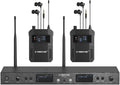 Phenyx Pro UHF Mono Dual Wireless in-Ear Monitor System, Metal Wireless IEM by PhenyxPro
