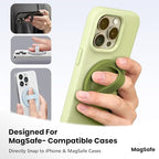 Magnetic Silicone Ring Grip Phone Holder, Loop Grip Phone Holder, Magnetic - Image 5