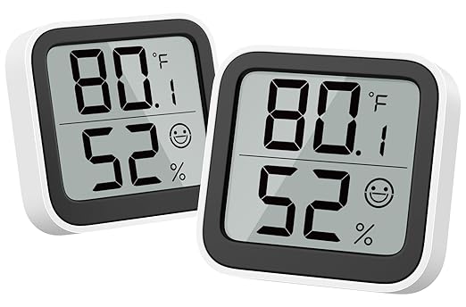 NOKLEAD Thermometer Humidity Meter Inside Mini Hygrometer Monitor Room by NOKLEAD