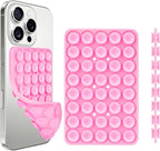 1 Pack Silicone Suction Cup Phone Case Mount Double Sided, Phone Accessories by Giumel