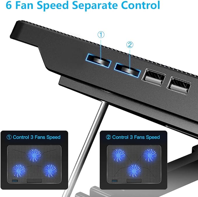 LIANGSTAR Laptop Cooling Pad, Laptop Cooler - Image 5