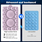 Double Sided Silicone Suction Phone Holder Mount, Compatible - Image 5