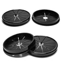 4 Pcs Cable Grommet, Snap Bushing 3-1/8" Mounting Diameter, Flexible by BOPOREAE