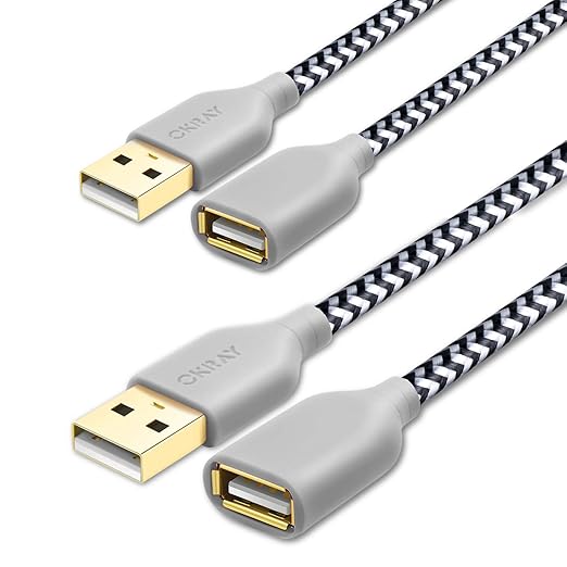OKRAY White USB Extension Cable by OKRAY