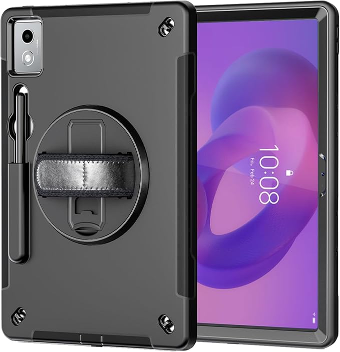 ZenRich Rugged Case for Lenovo Idea Tab Pro 12.7inch, Heavy Duty Shockproof by ZenRich