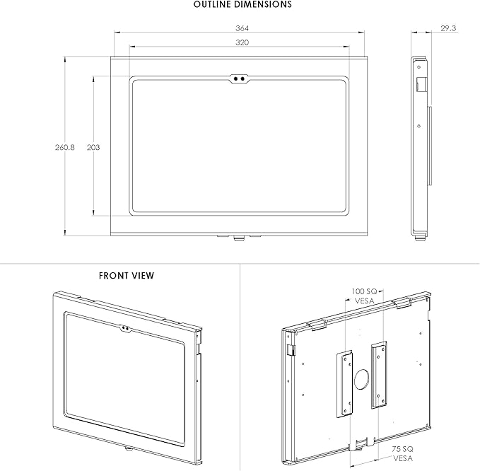 TABcare Locking Anti-Theft Metal Case - Image 8