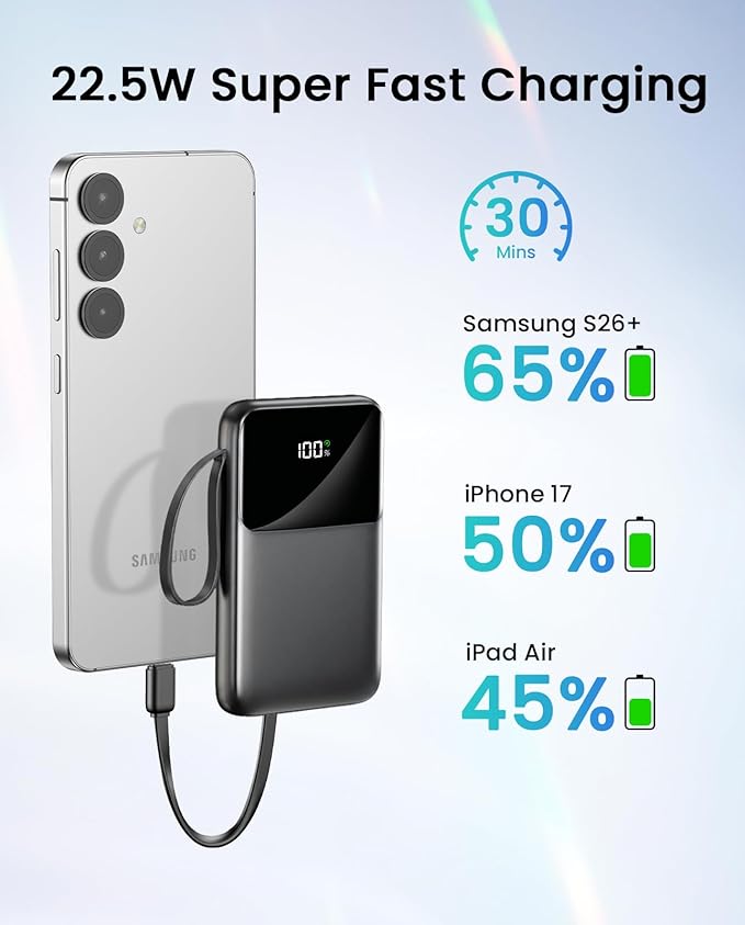 Power Bank, 15000mAh Portable Charger - Image 5