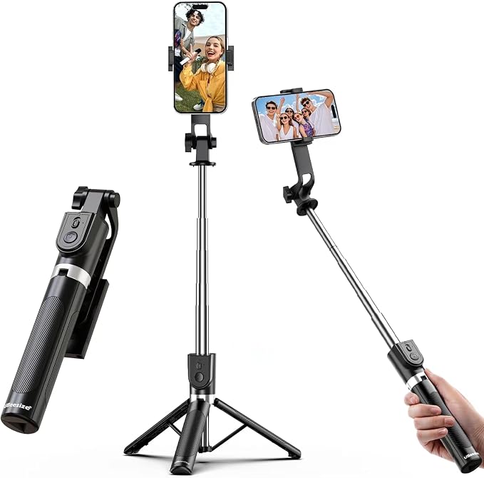 UBeesize Selfie Stick Tripod for iPhone and Android, Portable Selfie Sticks by UBeesize