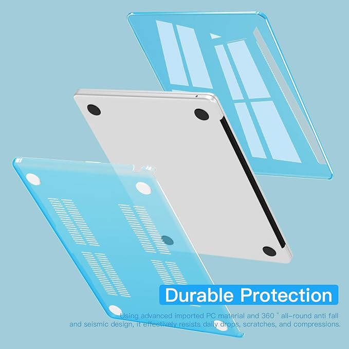 CISSOOK Compatible with MacBook Air 13.6 inch Case 2022 2024 2025 Release Model - Image 4