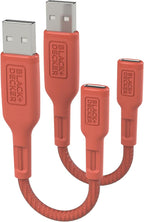 BLACK+DECKER USB C to USB Adapter, Type C Female to USBA Male OTG Cable USBA to by BLACKDECKER