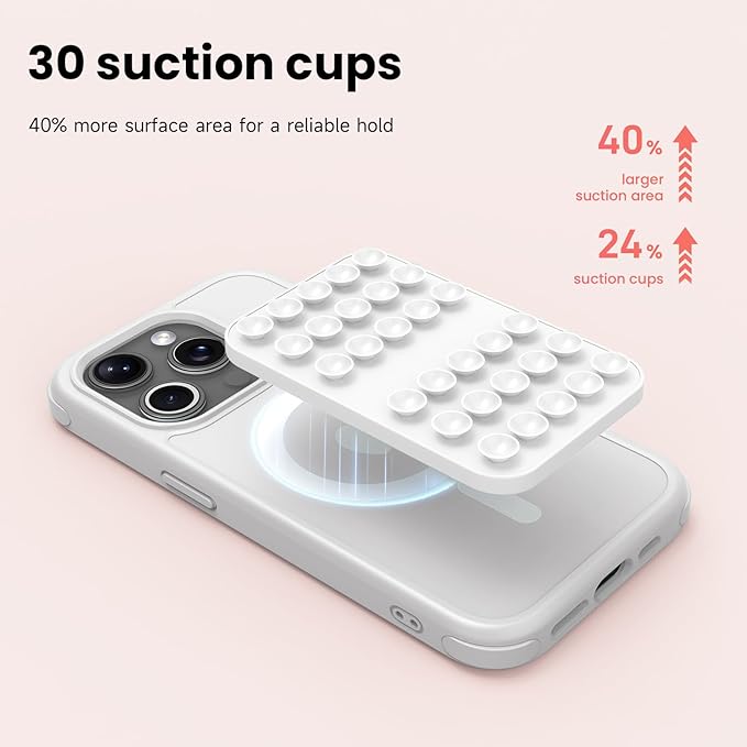 Patented Magnetic Sticky Phone Suction Grip Mount - Image 4