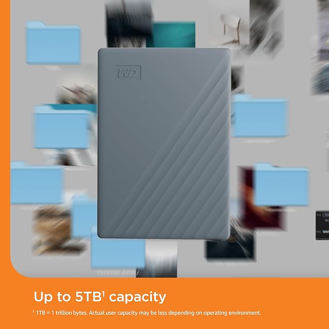 WD 4TB My Passport Portable Hard Drive, Works - Image 5